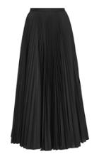 Claudia Li Pleat On Pleat Midi Skirt