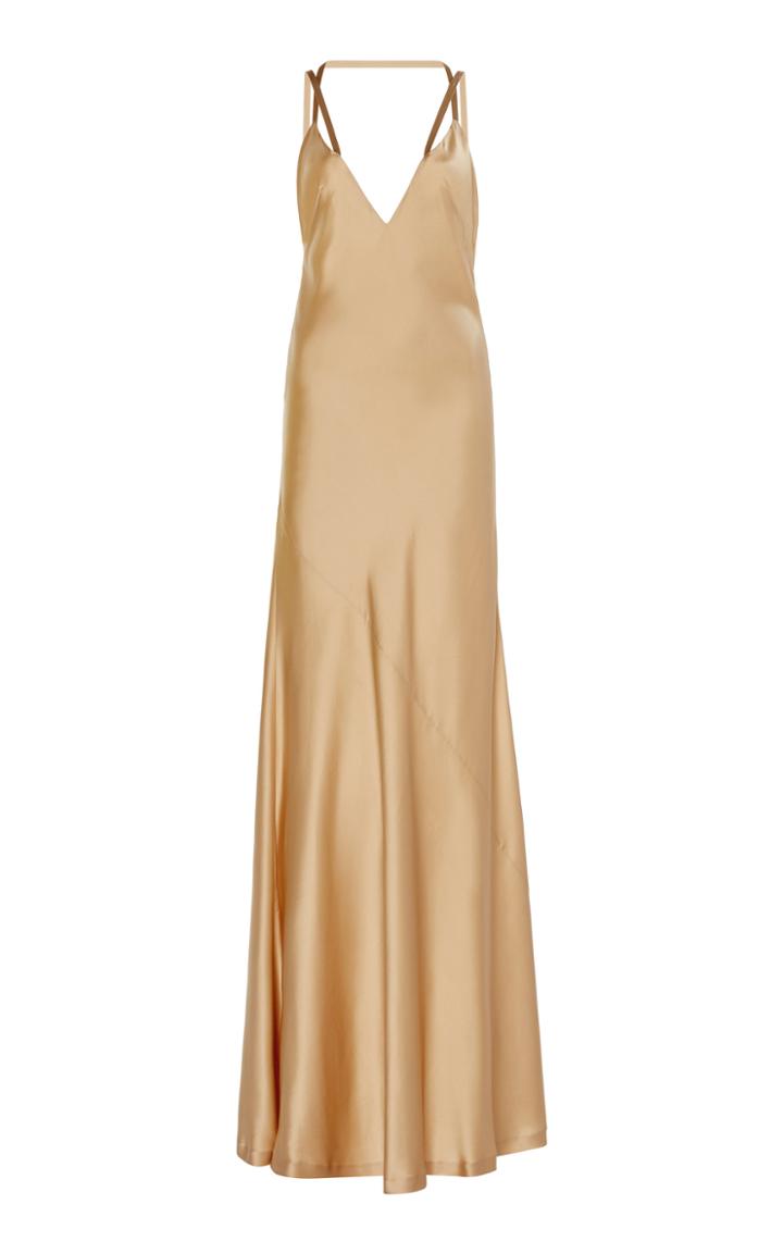 Moda Operandi Haider Ackermann Criss-cross Silk Dress Size: 34