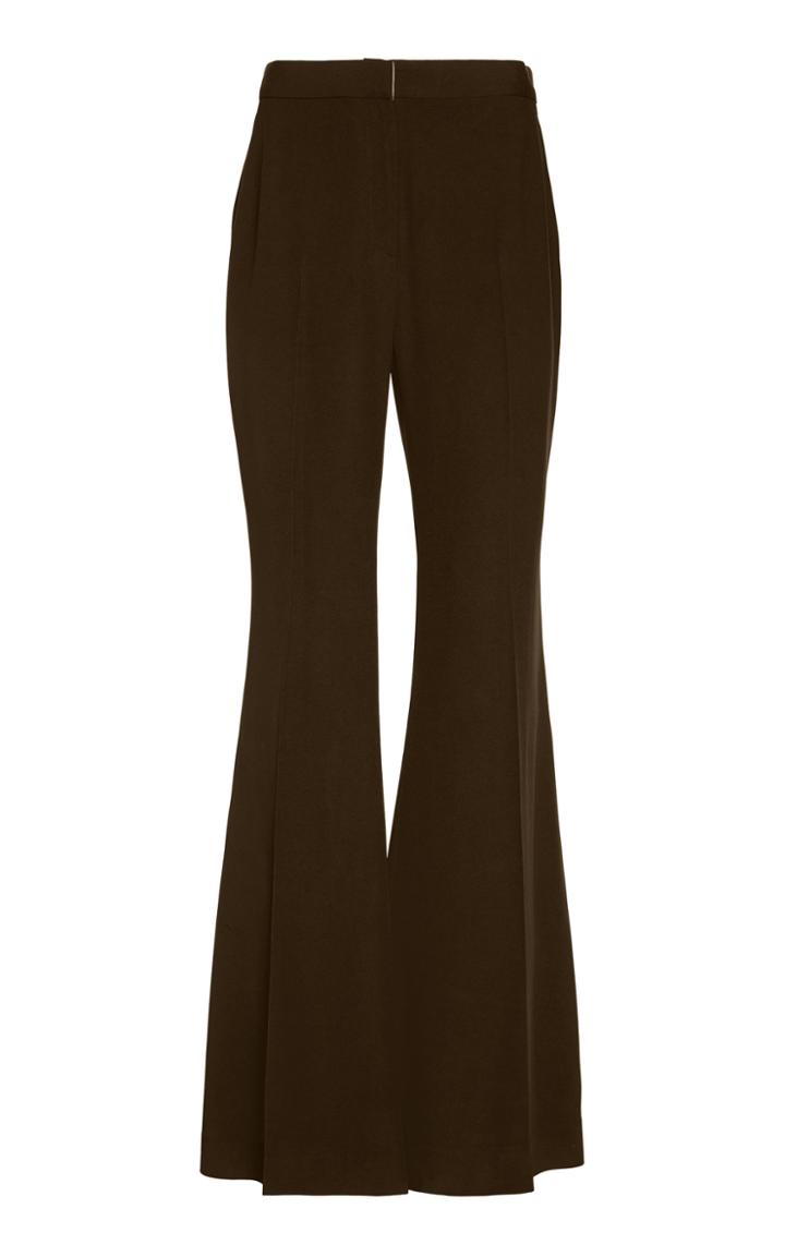 Rosetta Getty High-rise Flared Twill Pants