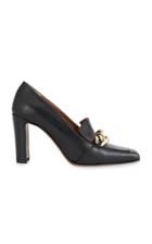 Atp Atelier Chain-trimmed Leather Pumps