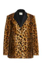 Moda Operandi Khaite Joan Cheetah-print Cotton-blend Blazer