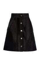 David Koma Back Pleat Skirt