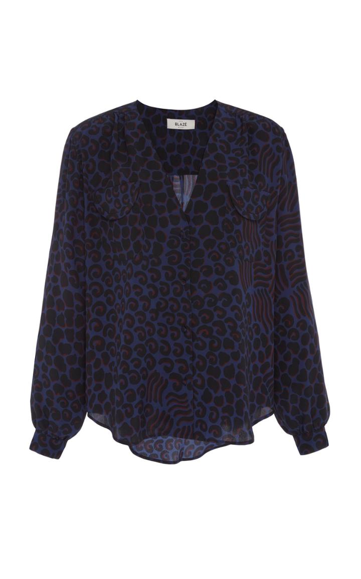 Blaz Milano Vayana Navy Andalusian Shirt