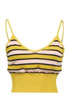 Moda Operandi Baum Und Pferdgarten Cortessa Tight Cropped Knit Top Size: Xs