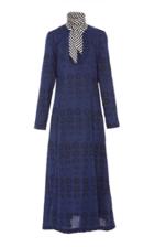 Jonathan Cohen Sally Scarf-neck Cotton Dress