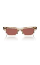 Oliver Peoples Jaye Rectangular-frame Acetate Sunglasses
