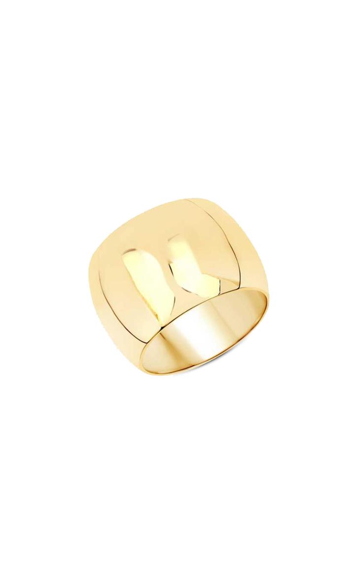 Moda Operandi Flash Jewellery Ricci 14k Vermeil Cigar Band Ring