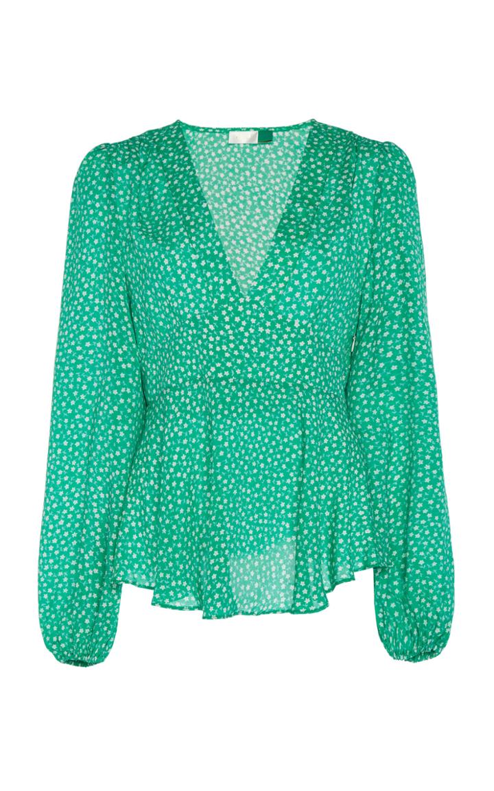 Rixo Kikki Long Sleeve Blouse