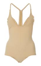 Made By Dawn Traveler Ribbed Jacquard One Piece Swimsuit