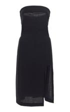 Moda Operandi Ann Demeulemeester Strapless Cutout Midi Dress Size: 36