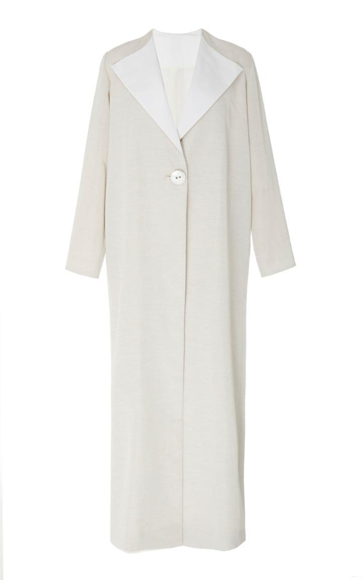 Bouguessa Two Tone Long Jacket