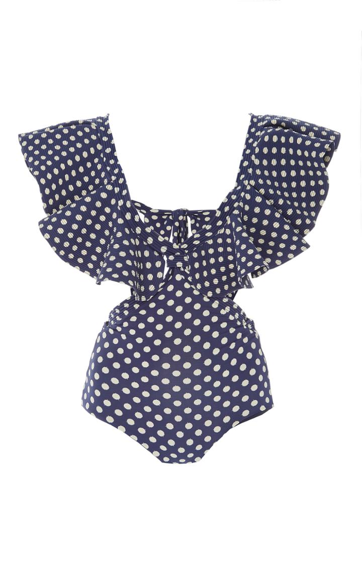 Johanna Ortiz Sunset Ruffle One Piece