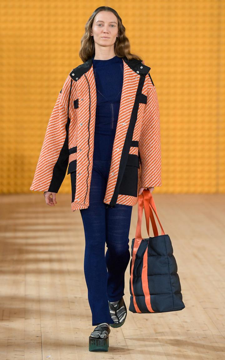 Moda Operandi Stine Goya Christel Twill Hooded Coat