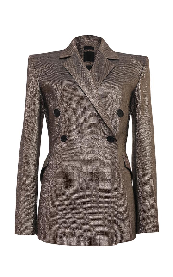 Lake Studio Metallic Double Breasted Jacket