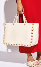 Moda Operandi Valentino Valentino Garavani Roman Stud Leather Tote