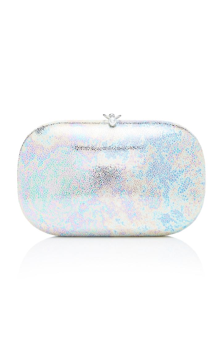 Jeffrey Levinson Elina Plus Iridescent Leather Clutch