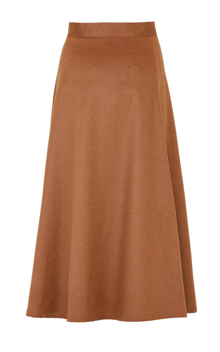 Moda Operandi Giuliva Heritage The Ada Camelhair Skirt