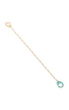 Audrey C. Jewelry 18k Gold Azure And Diamond Bracelet