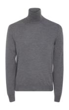 Eidos Merino Wool And Cashmere Turtleneck Sweater