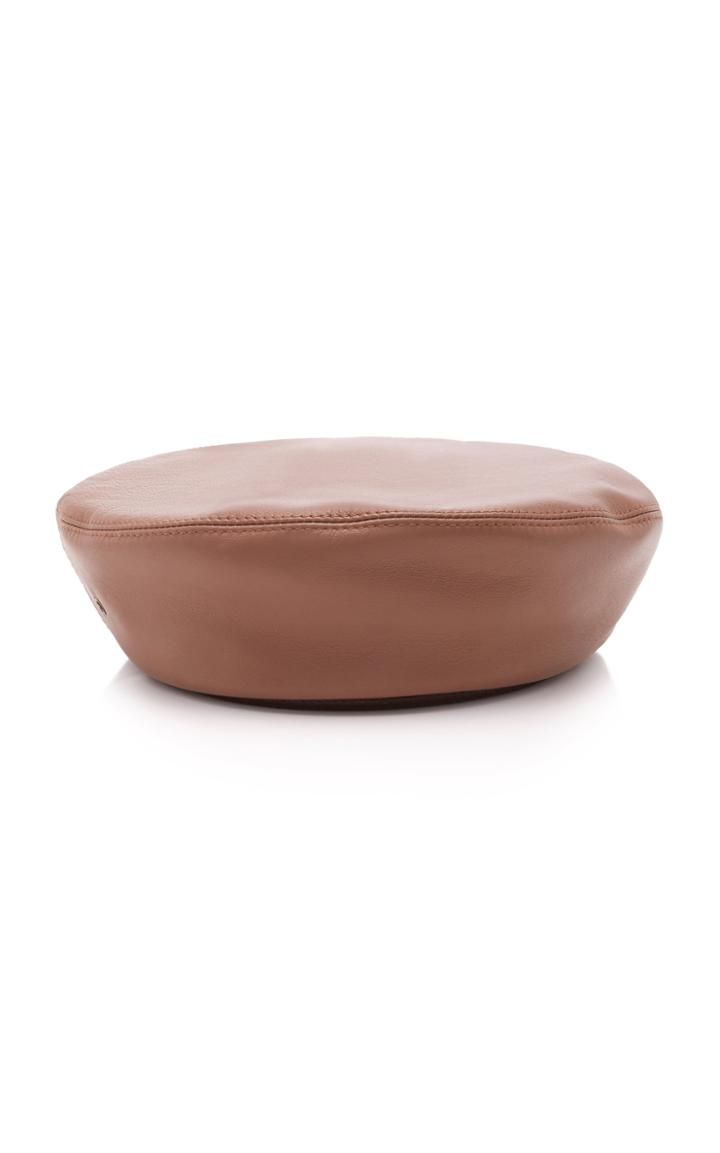 Eric Javits Leather Beret