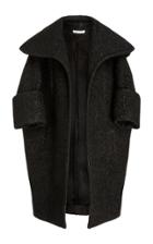 Oscar De La Renta Oversized Lapel Coat
