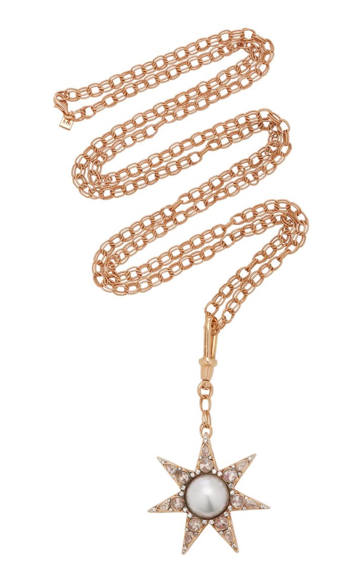 Selim Mouzannar Reversible 18k Rose Gold Multi-stone Necklace