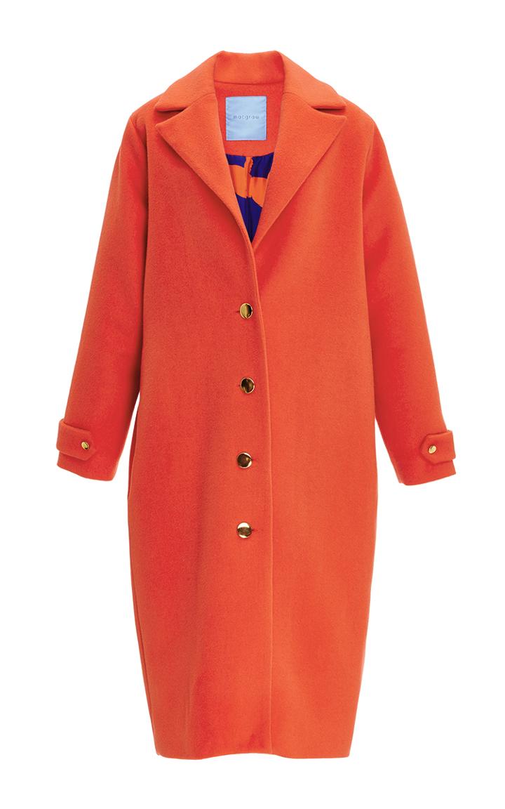 Macgraw Red Del Mar Overcoat