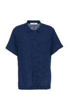 Frame Denim Camp Collar Cotton Button-up Shirt