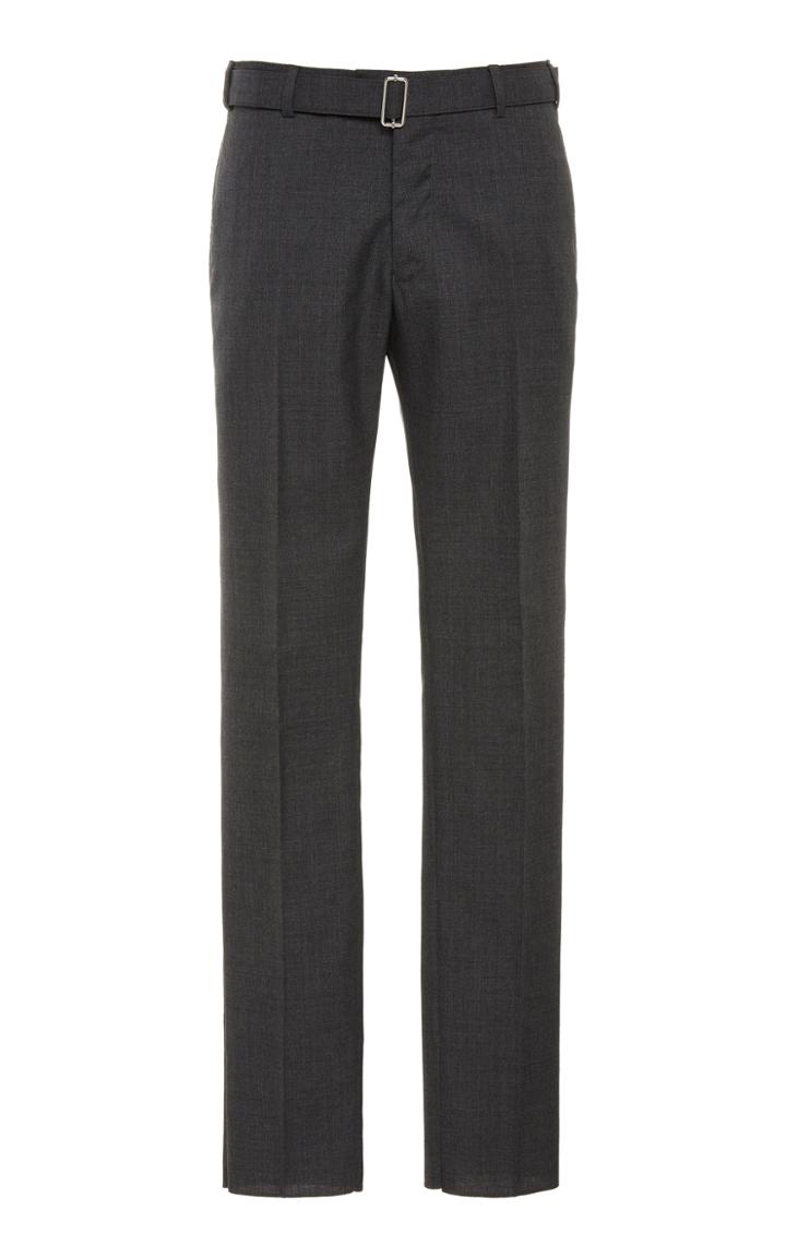 Officine Gnrale Paul Straight-leg Wool Pants