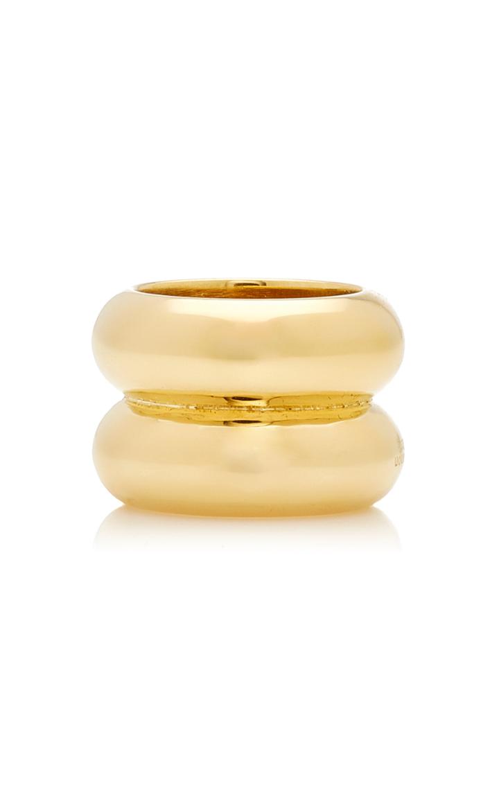 Uncommon Matters Breve Gold-tone Vermeil Ring