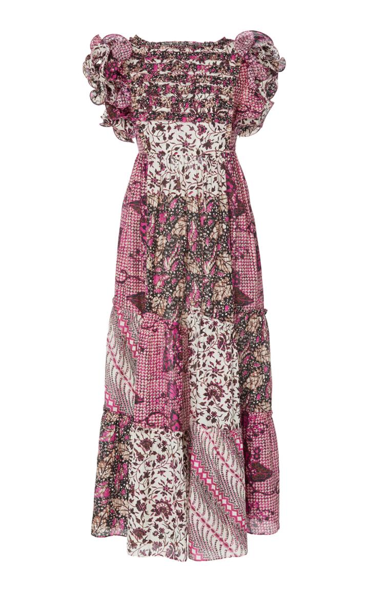 Ulla Johnson Zoya Cotton And Silk Blend Dress