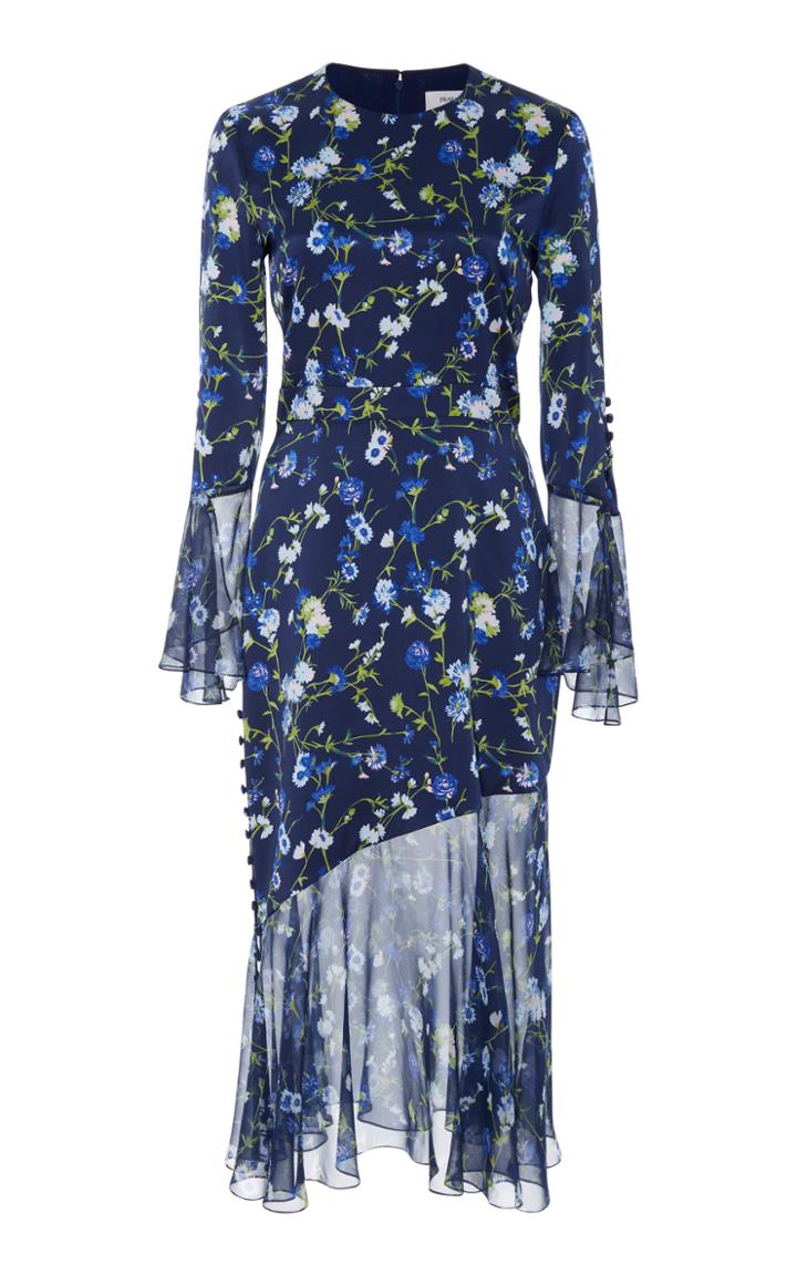 Prabal Gurung Stem Floral Dress