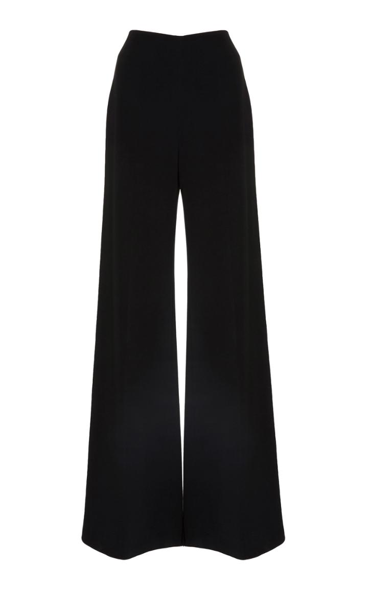 Elizabeth Kennedy Wide Leg Wool Trousers