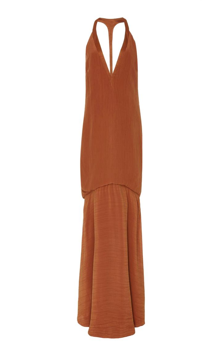 Hensely T-back Plunging Gown