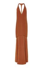 Hensely T-back Plunging Gown