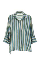 Lee Mathews Smithson Stripe Pj Top