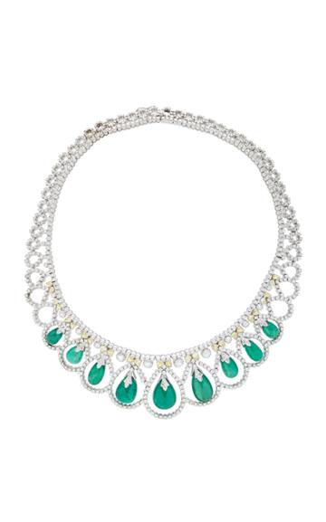 Amrapali Emerald And Diamond Necklace