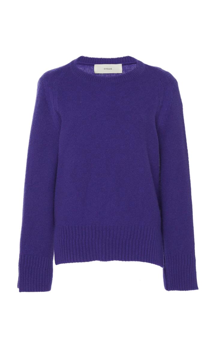Cyclas Felted Wool And Cashmere-blend Sweater
