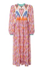 Alix Of Bohemia Tallulah Printed Cotton And Silk-blend Dress