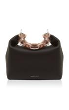 Danse Lente Ela Chain-detailed Leather Top Handle Bag