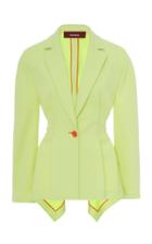 Sies Marjan Haru Collared Asymmetrical Twill Jacket