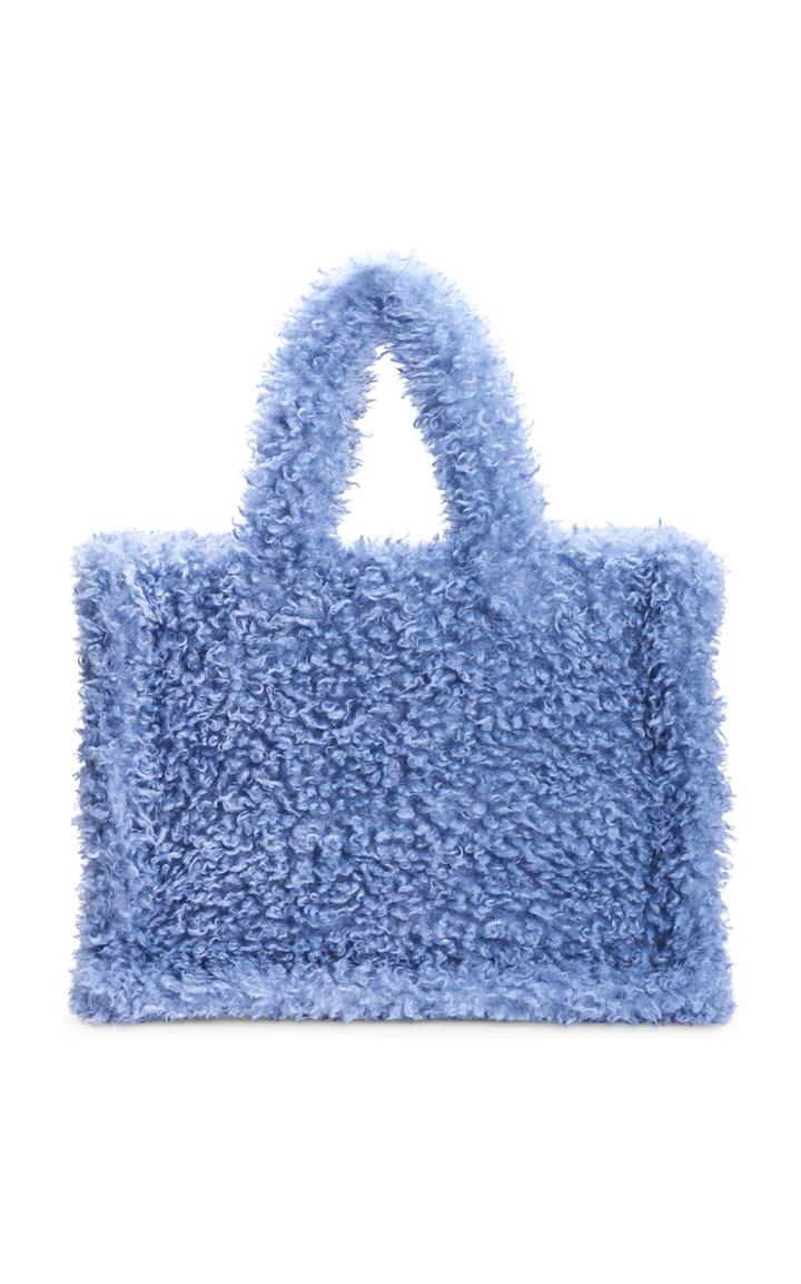 Stand Studio Lola Curly Faux Fur Tote