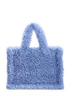Stand Studio Lola Curly Faux Fur Tote