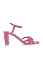 Malone Souliers Tara Crystal-embellished Leather Sandals Size: 38.5