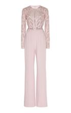 Zuhair Murad Pamplona Embellished Lace-cady Jumpsuit