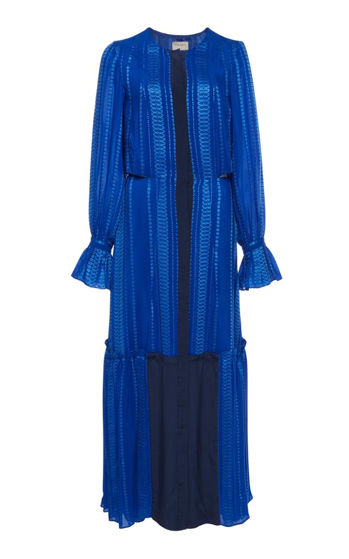 Zeus + Dione Nausica Cutout Midi Dress