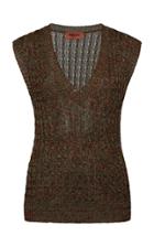 Moda Operandi Missoni Textured Sleeveless Sweater Vest Size: 38