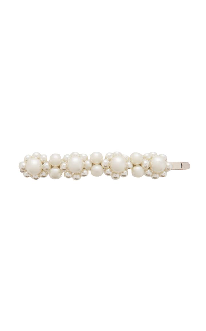 Simone Rocha Pearl Flower Hair Clip