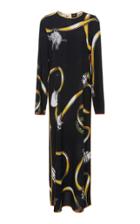 Marni Cracker Jacks Sable Long Sleeve Dress