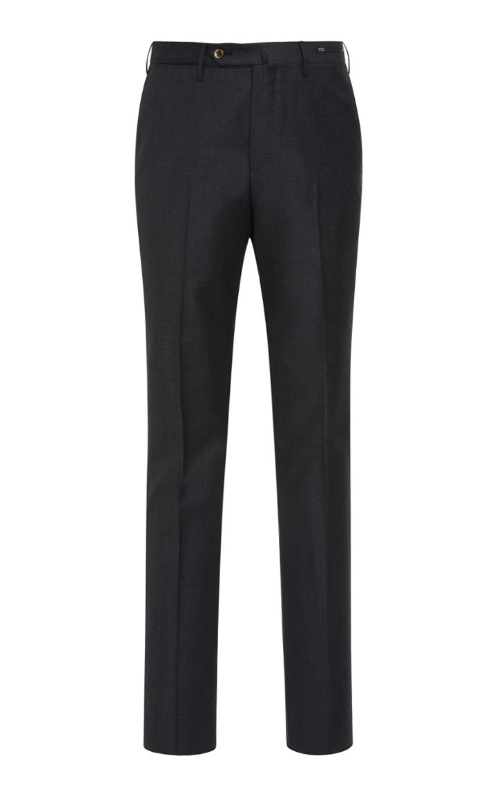 Pt 01 Flat-front Gentleman-fit Flannel Trousers